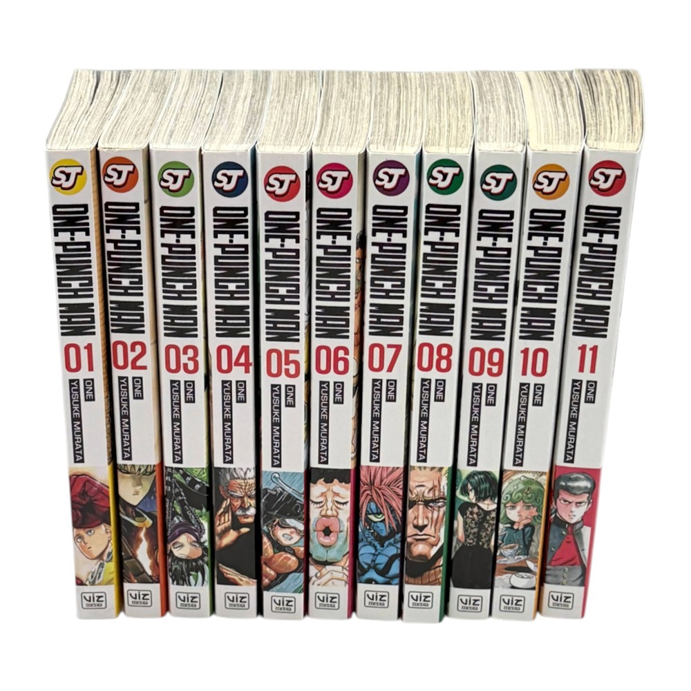 Viz Media One-Punch Man Lot 11 Vol 1-11 PB Book 2015 Manga Lot Shonen Jump